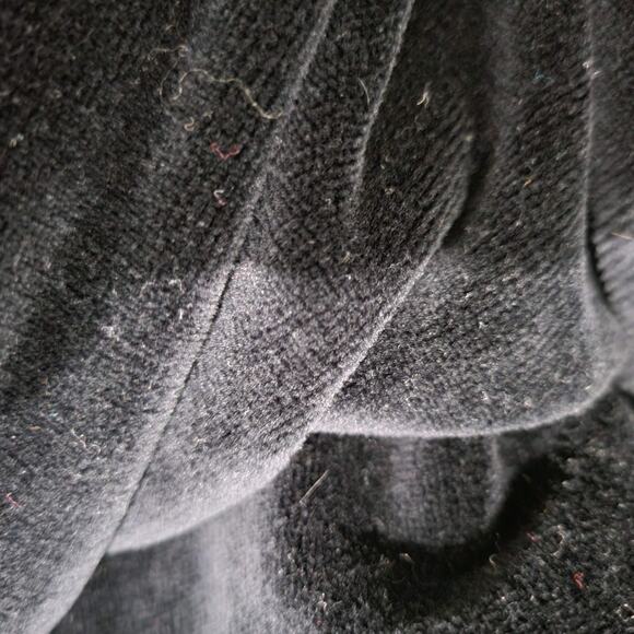 Vintage Christmas Dress Velour Pinafore Bib Overall Jumper Plush Holiday Size XL - Picture 8 of 13